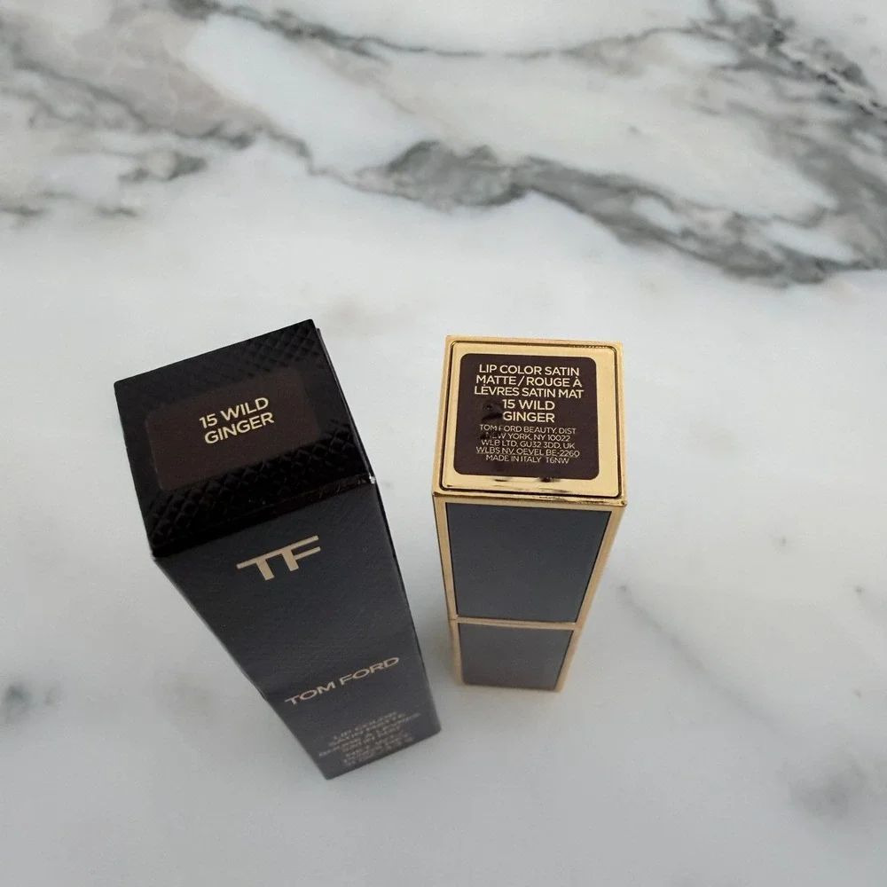TOM FORD LIP COLOR 15 Wild Ginger LIPSTICK Fullsize With Box